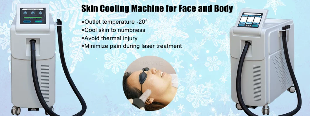 Zimmer Cryo Skin Cooling Machine/Cold Air Cooling Equipment for IPL Laser Diode CO2 Fractional Laser Treatment System