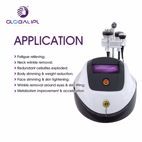 Cavitation + RF Body Slimming Machine Portable Ultrasound Slimming with 3 in 1 Device