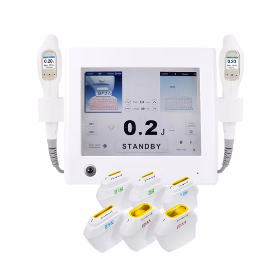 3D 4D 7D 9d Hifu 超音波美顔器プロの集中肌引き締め Y 体 7D Hifu